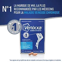 VENIXXA® Healthy Legs #1 Doctor Recommended OTC brand, 30 tablets