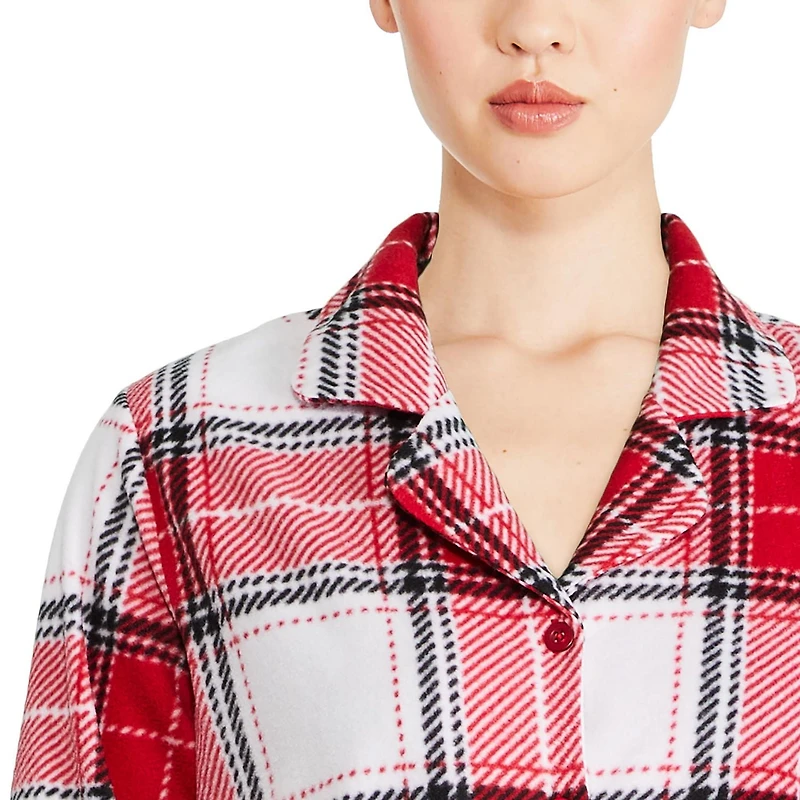 Pyjama 2 pièces en molleton George pour femmes