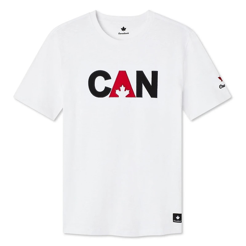 T-shirt Canadiana collection non genrée pour adultes Tailles TP-2XL