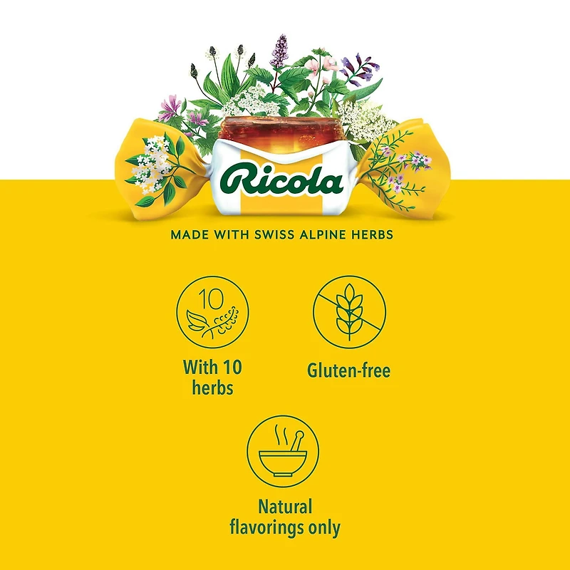 Ricola Original Herb Cough Drops Stick,