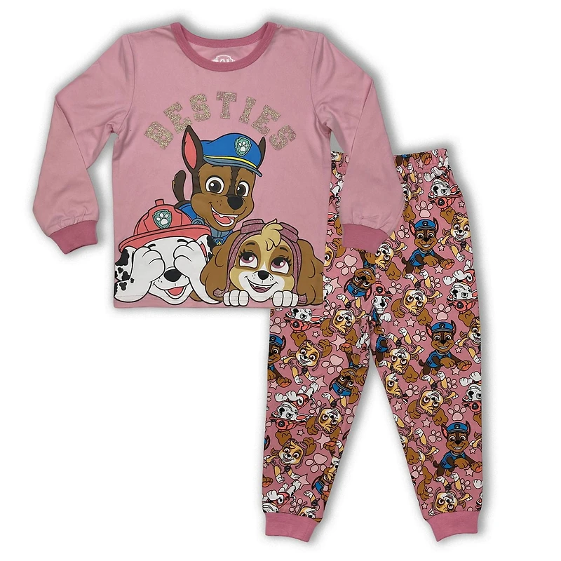 La Pat'Patrouille Ensemble de pyjama 2 pièces pour fille en bas âge