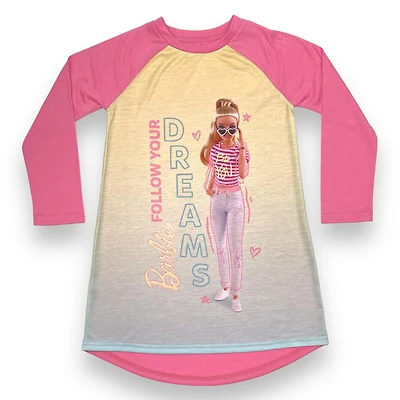 barbie Chemise de nuit à manche longue pour fille