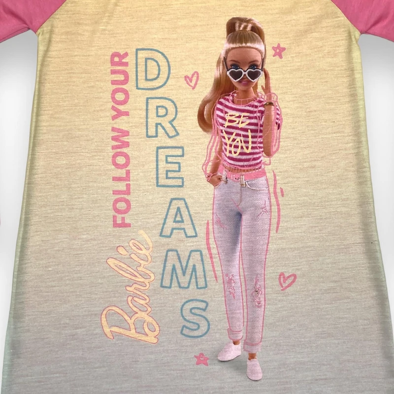 barbie Chemise de nuit à manche longue pour fille