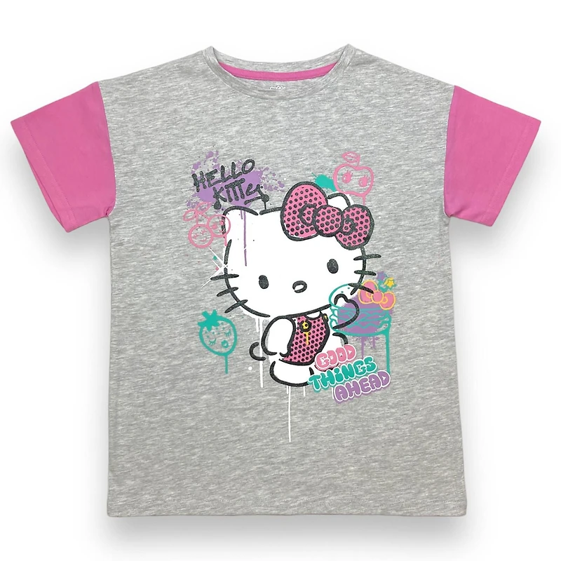 Hello Kitty T-Shirt à manches courtes fille