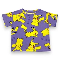 Pokemon Tee-shirt court à manches courtes fille