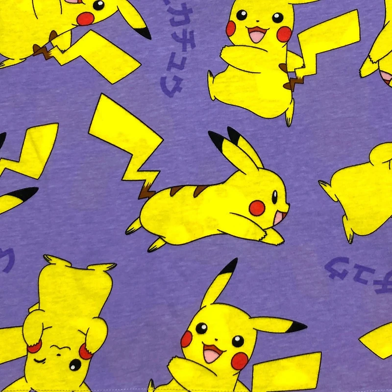 Pokemon Tee-shirt court à manches courtes fille