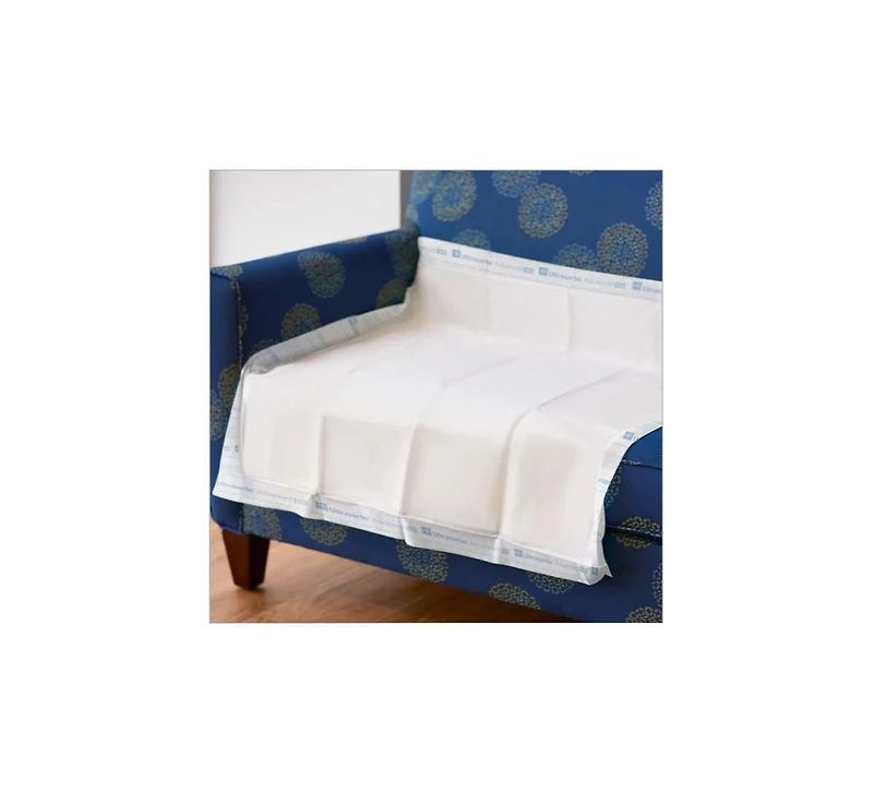 Medline Ultrasorbs Advanced Premium Disposable Underpads, 300 lb. Weight Capacity, 30"x36", With Slip Resistant Technology, bag of 5