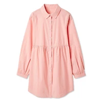 George Girls' Button-Up Shirt Dress