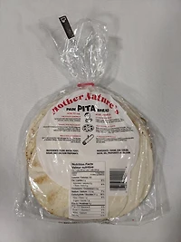 Mother Nature's Pain Pita Parfait pour donairs, pizzas, tacos et sandwichs.  Sans lipides trans et sans cholesterol
