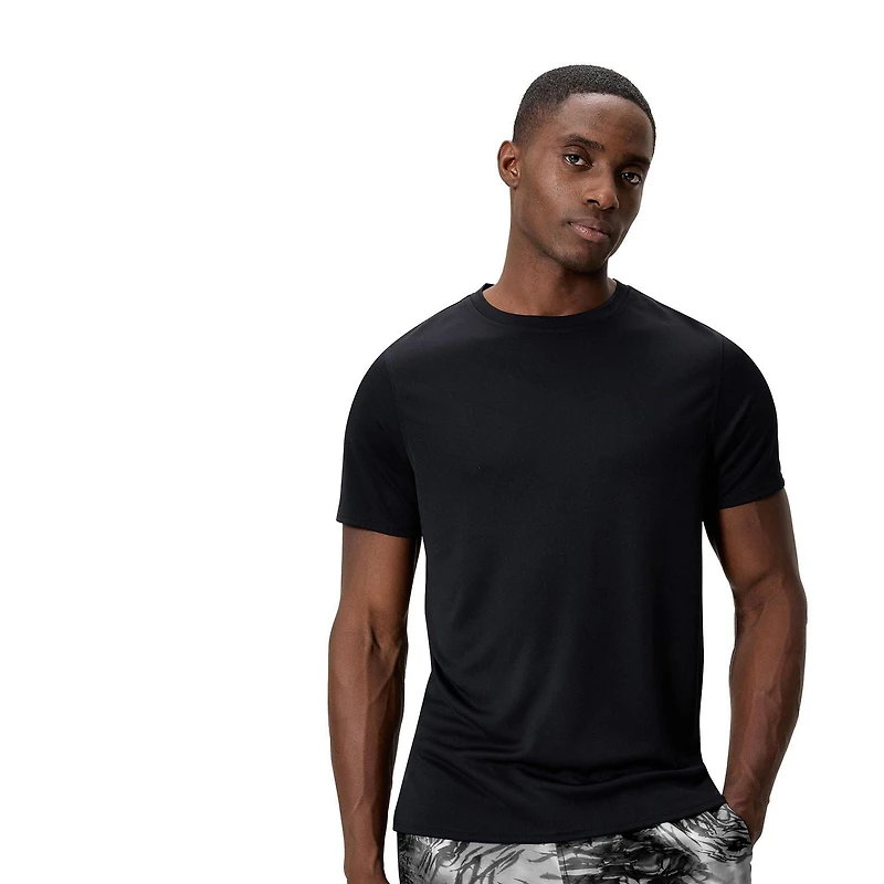 Speedo Men's "Speedo Est 1928" Printed Short Sleeve Swim Tee