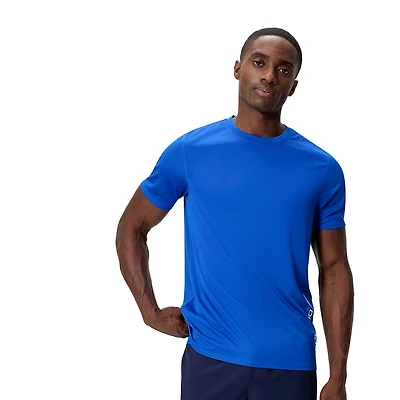 T-shirt de bain à manches courtes de couleur unie Speedo pour hommes