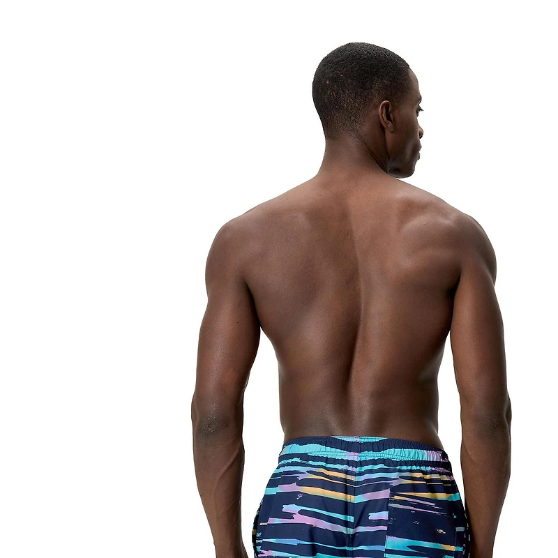 Short de volley 14 po avec imprimé « Lani Stripe » Speedo pour hommes