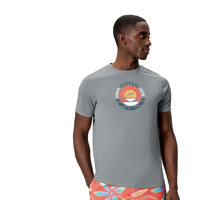 T-shirt de bain à manches courtes avec imprimé « Speedo Since 1928 » Speedo pour hommes