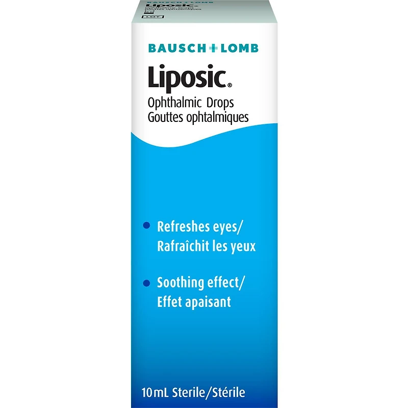 Bausch + Lomb Gouttes ophtalmiques Liposic 10 ml