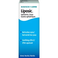 Bausch + Lomb Gouttes ophtalmiques Liposic 10 ml