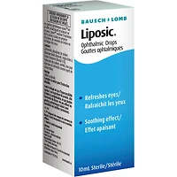 Bausch + Lomb Gouttes ophtalmiques Liposic 10 ml