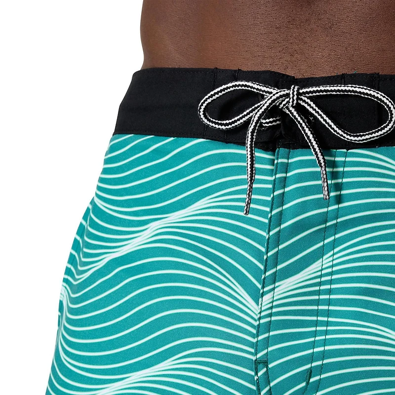 Short de planche 18 po imprimé « Island Swell » Speedo pour hommes