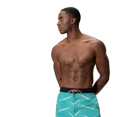 Short de planche 18 po imprimé « Island Swell » Speedo pour hommes