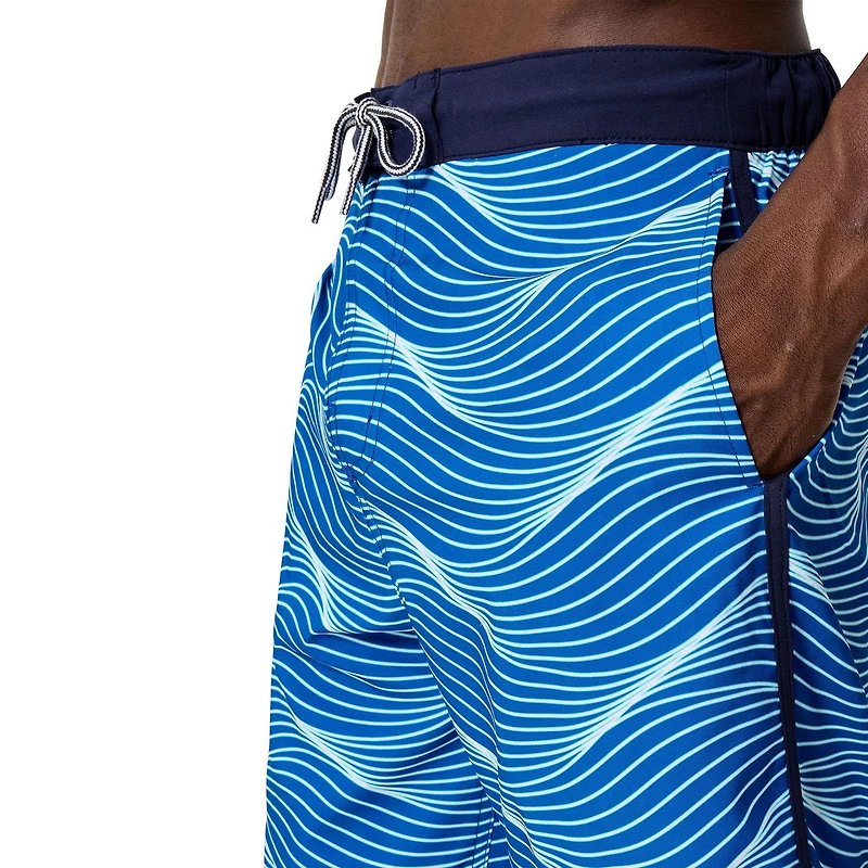 Speedo Men's "Island Swell" Printed Boardshort 18"