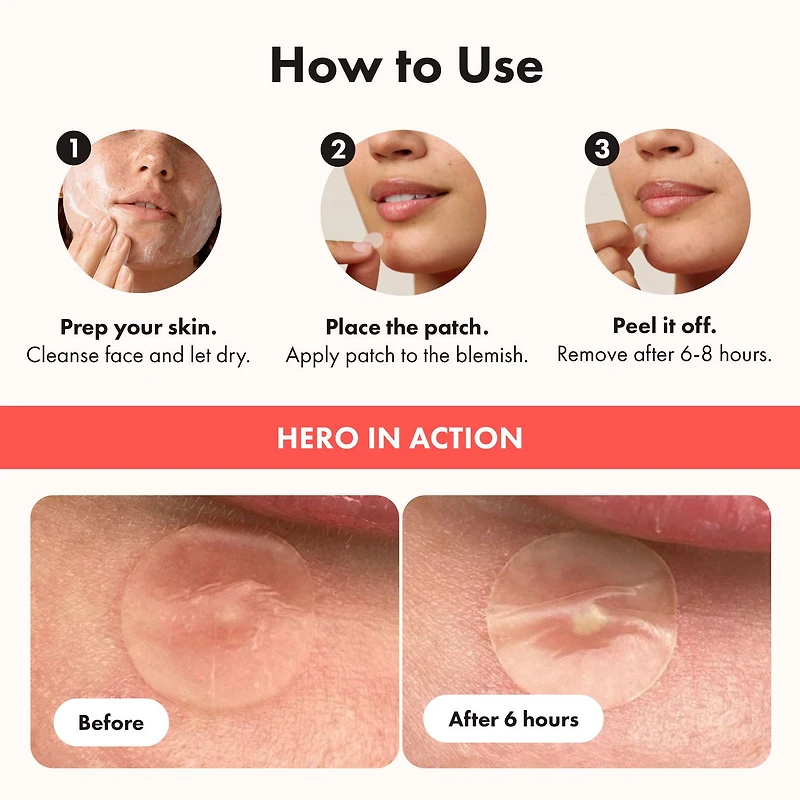 Hero Mighty Patch Original 24CT, Use Original for nighttime