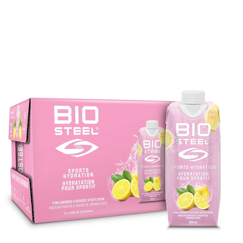BioSteel RTD Pink Lemonade 12 x 500ml