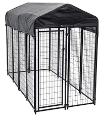Jewett Cameron Lucky Dog Uptown Welded Wire Kennel
