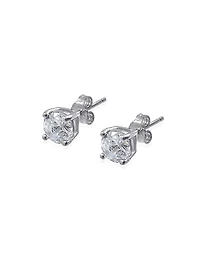 Luxury Designs Set of Hoops and cubic zirconia studs