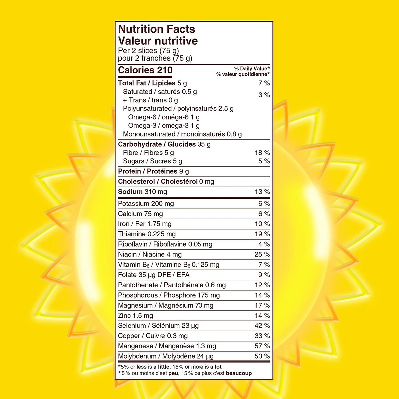 Country Harvest Flax & Quinoa Sliced Bread, 600 g