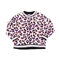 Justice Girls Cheetah Long Sleeve Crew