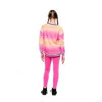 Sweat à manches longues Justice Girls Sorbet