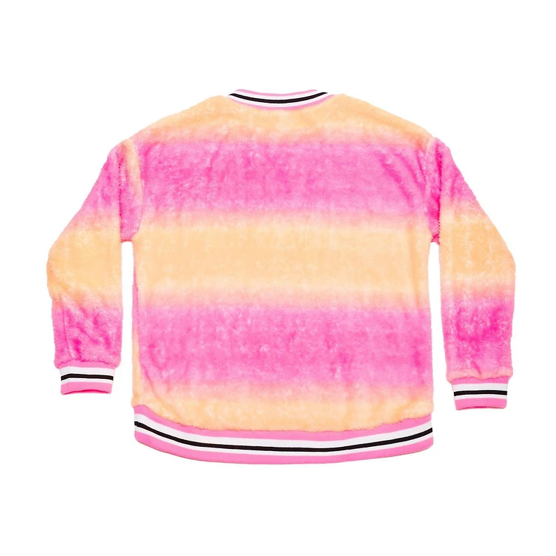 Sweat à manches longues Justice Girls Sorbet