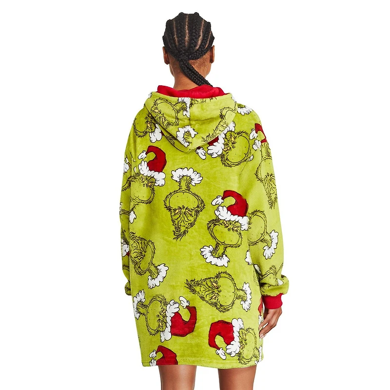 Haut à capuchon de détente Le Grinch pour femmes