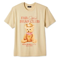 T-shirt Bear Club The Pink Closet pour femmes