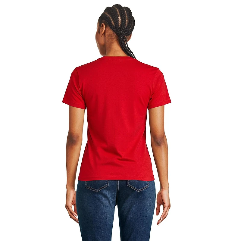 T-shirt coupe garçonne Hello Kitty pour femmes