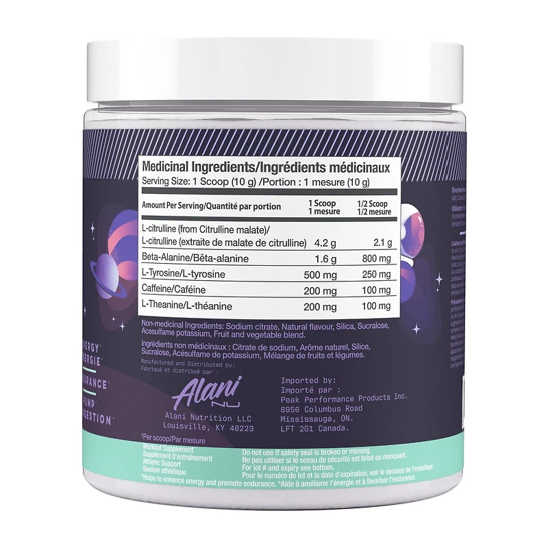 Alani Nu Poussière D’Étoile Pré-entraînement