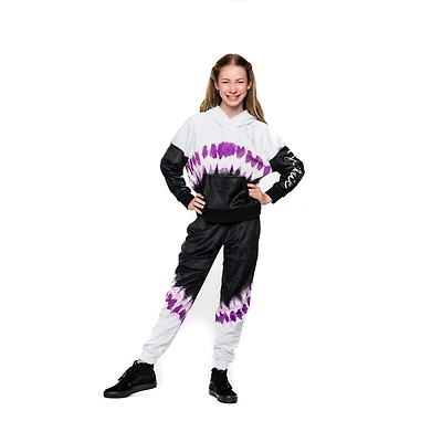 Sweat à capuche à manches longues Justice pour filles