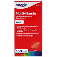 Equate Multivitamin, 100 Tablets