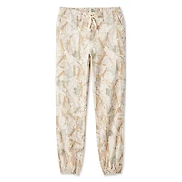 No Boundaries Women's Printed Utility Jogger