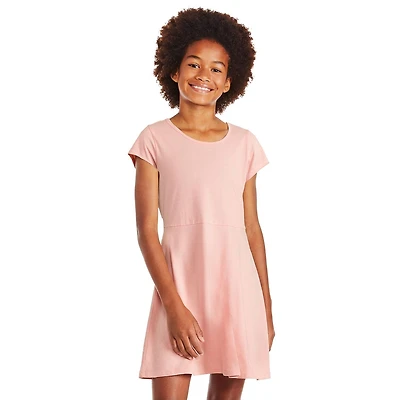 George Girls' Short-Sleeve Skater Dress