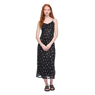 Wild Skye Women's Ruched Slip Dress