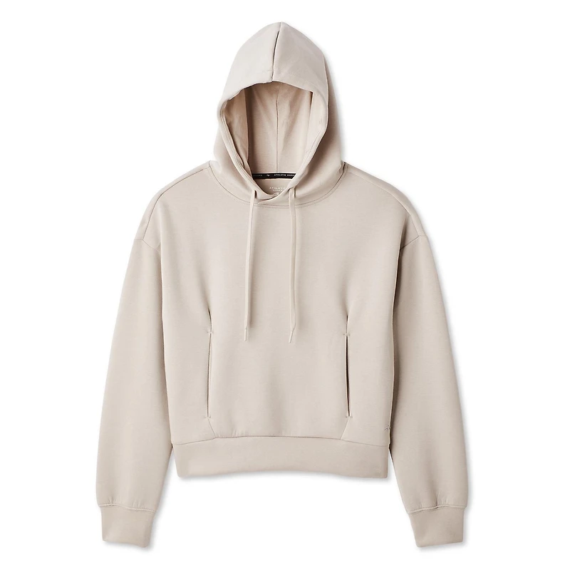 Haut à capuchon en tricot doux Athletic Works pour femmes