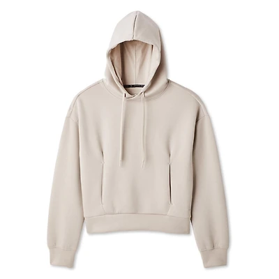 Haut à capuchon en tricot doux Athletic Works pour femmes