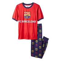 FC Barcelona Boys' Two Piece Pajama Set