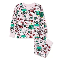 Hello Kitty Toddler Girls' Pajama 2-Piece Set