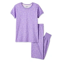 George Girls' Two Piece Pajama Set