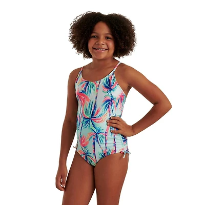 Maillot de bain à dos ouvert Justice pour filles Tailles TP–TG