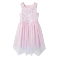 George Girls' Sequin Mesh Dress