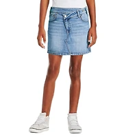 Jupe en denim à taille asymétrique George pour filles