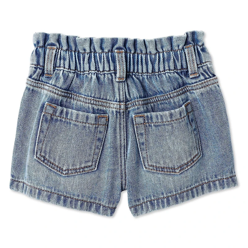 George Baby Girls' Seamed Denim Short