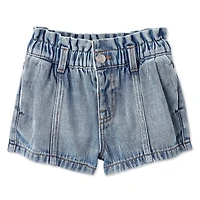 George Baby Girls' Seamed Denim Short